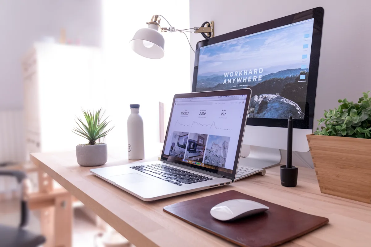 Web design workspace