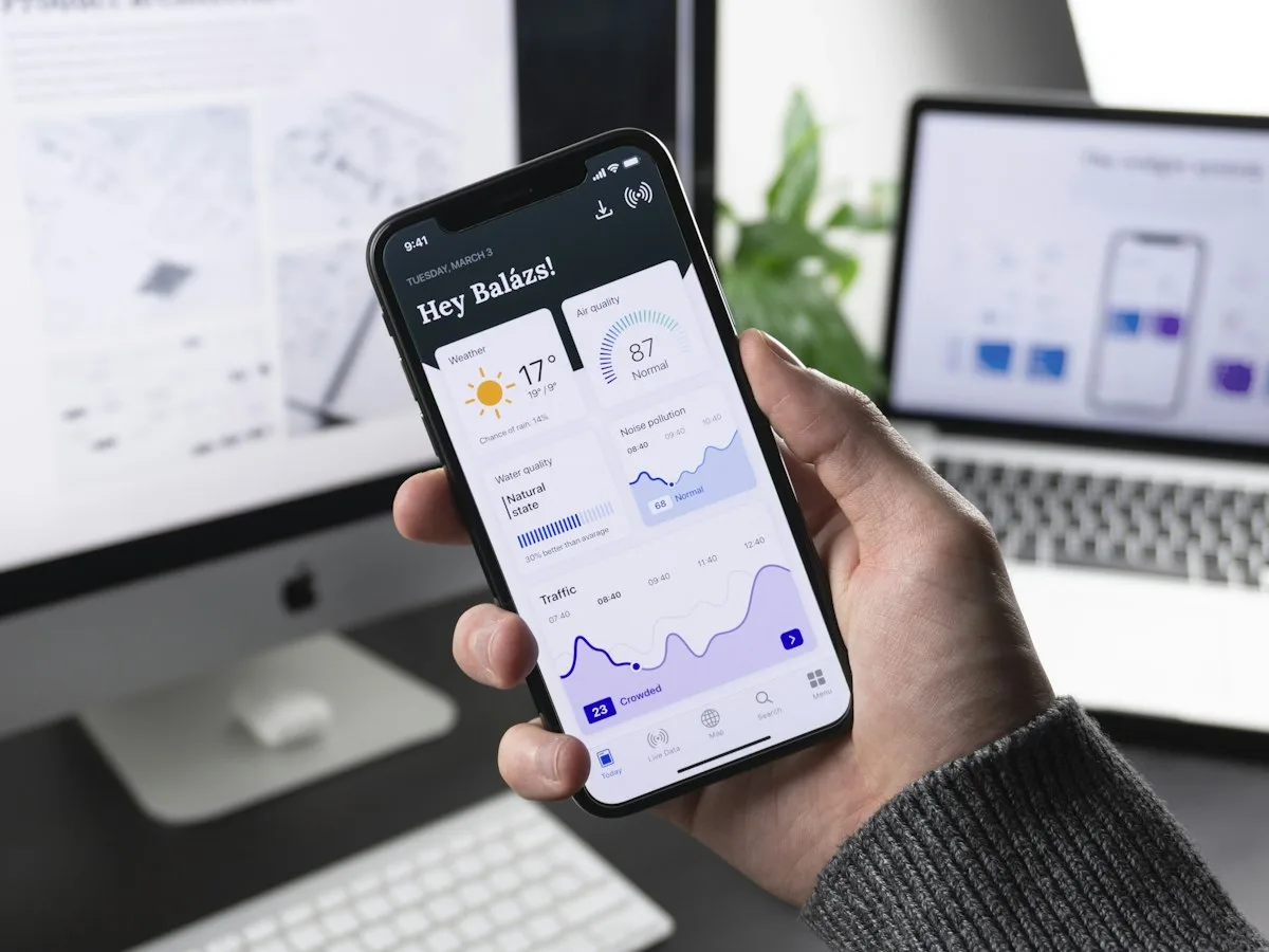 Mobile app design