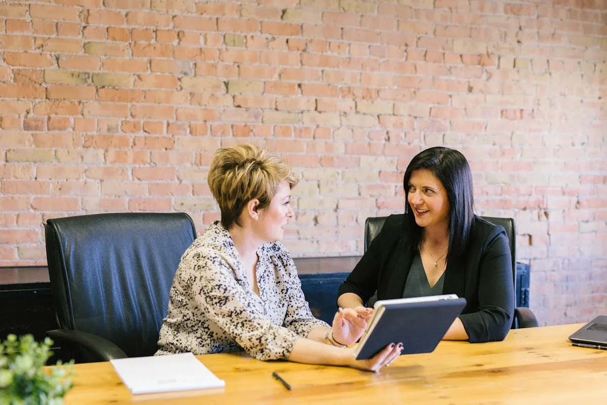 Executive boardroom strategy session