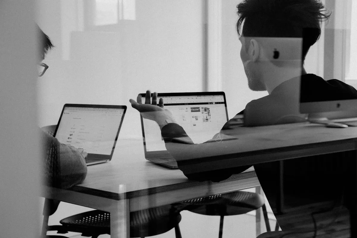 Team analyzing user behavior and conversion funnels