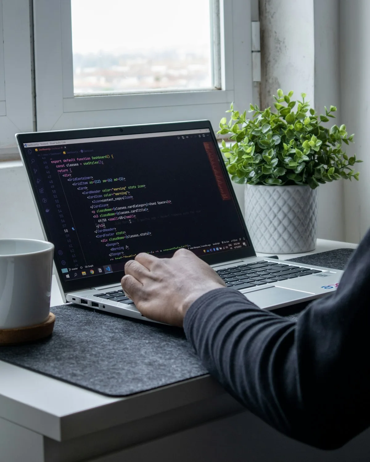 Developer working for Canton stores